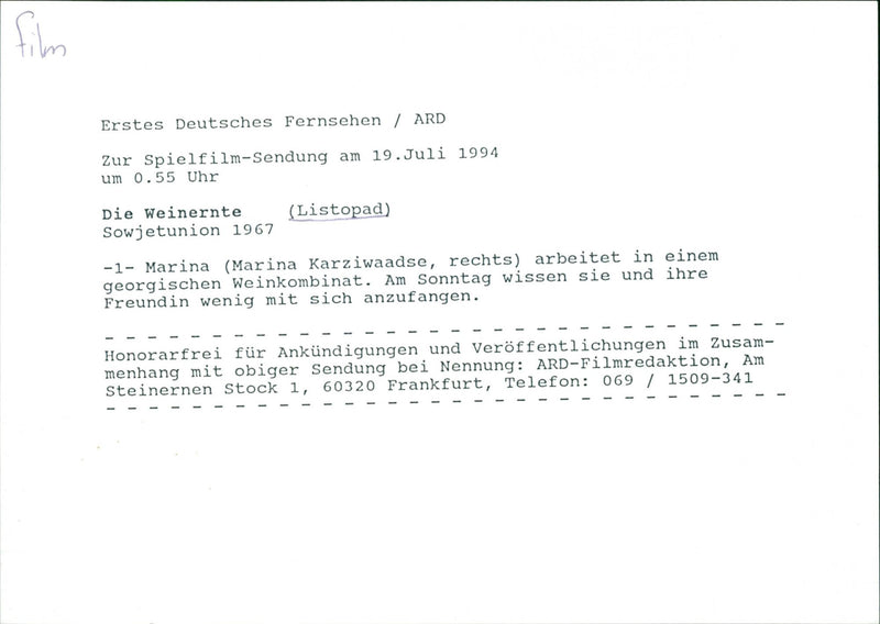 Die Weinernte - Vintage Photograph