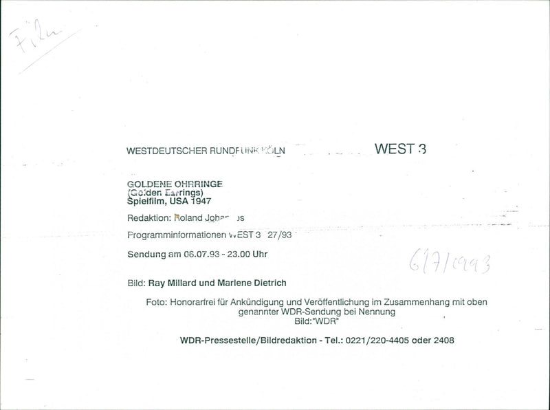 Title: Golden Earrings - Vintage Photograph