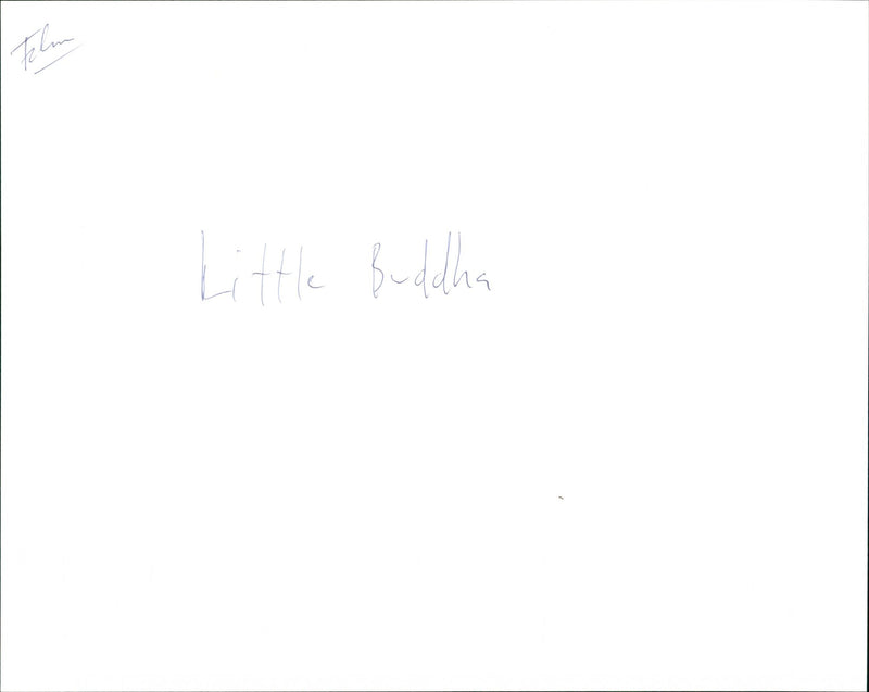 Little Buddha - Vintage Photograph