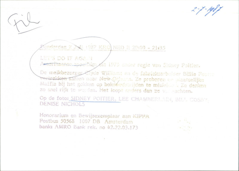 Let's Do It Again - Vintage Photograph