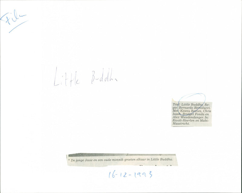 Little Buddha - Vintage Photograph