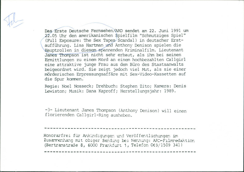 Full Exposure: The Sex Tapes Scandal - Vintage Photograph