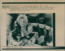 David Bowie and Toby Froud - Labyrinth - Vintage Photograph