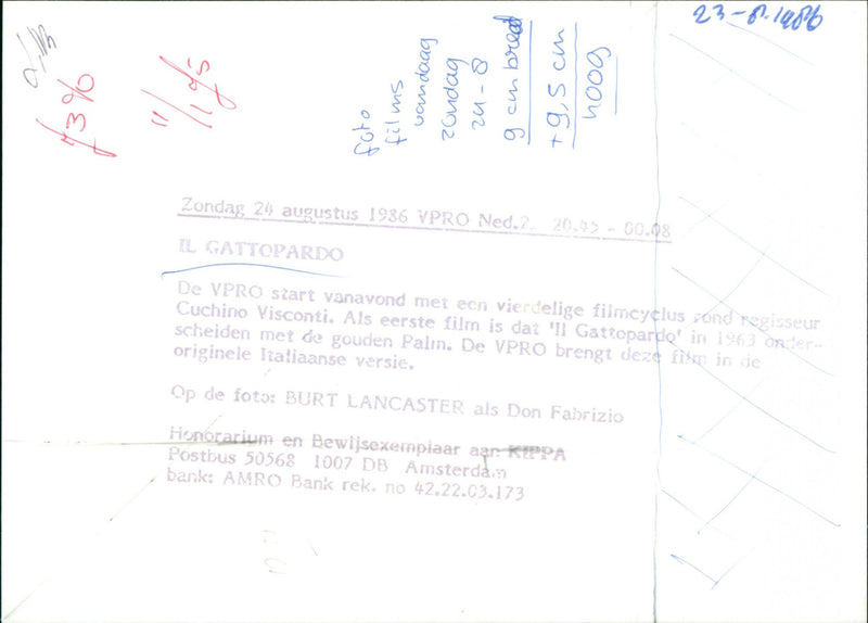 IL Gattopardo - Vintage Photograph