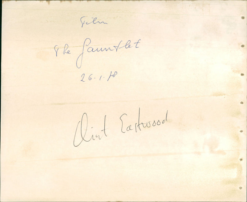 The Gauntlet - Vintage Photograph