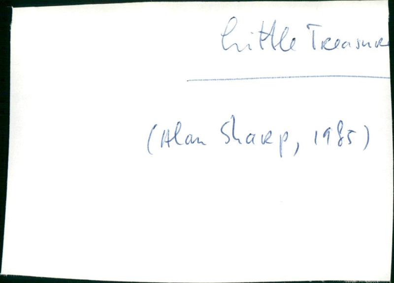 Little Treasure - Vintage Photograph