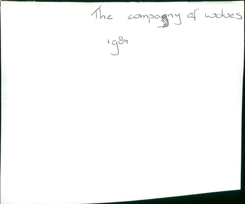 The Company of Wolves - Vintage Photograph