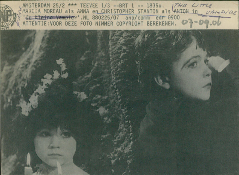 The Little Vampire - Vintage Photograph
