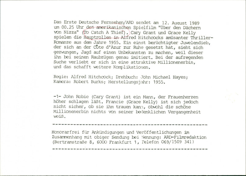 To catch a thief - Vintage Photograph