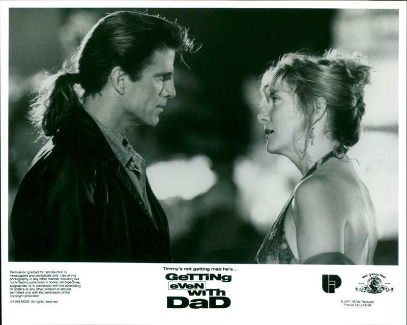 Getting Even with Dad - Vintage Photograph