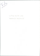 Little White Lies - Vintage Photograph