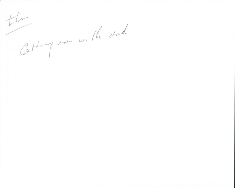 Getting Even with Dad - Vintage Photograph