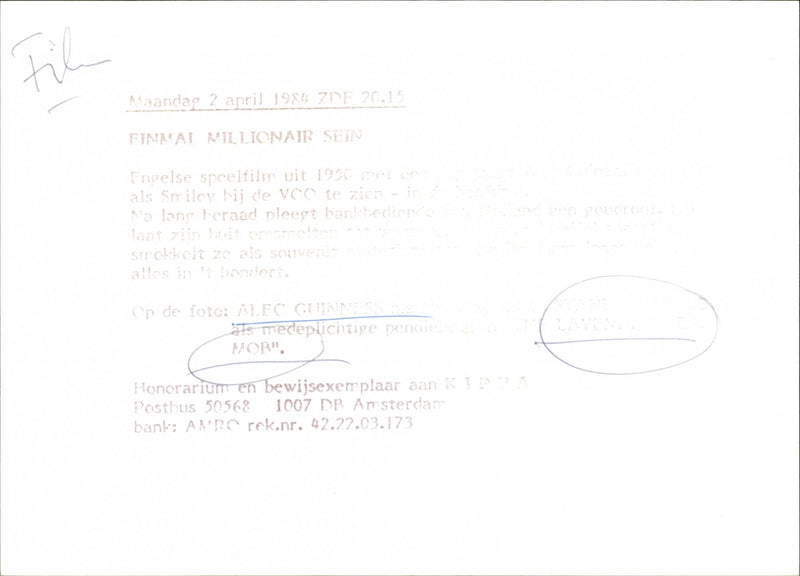 The Lavender Hill Mob - Vintage Photograph