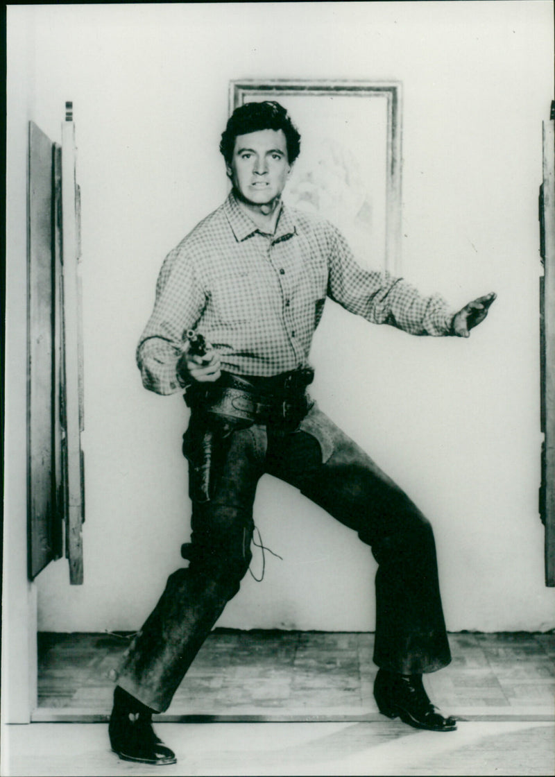 Rock Hudson - The Lawless Breed - Vintage Photograph