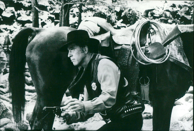 Burt Lancaster - Lawman - Vintage Photograph