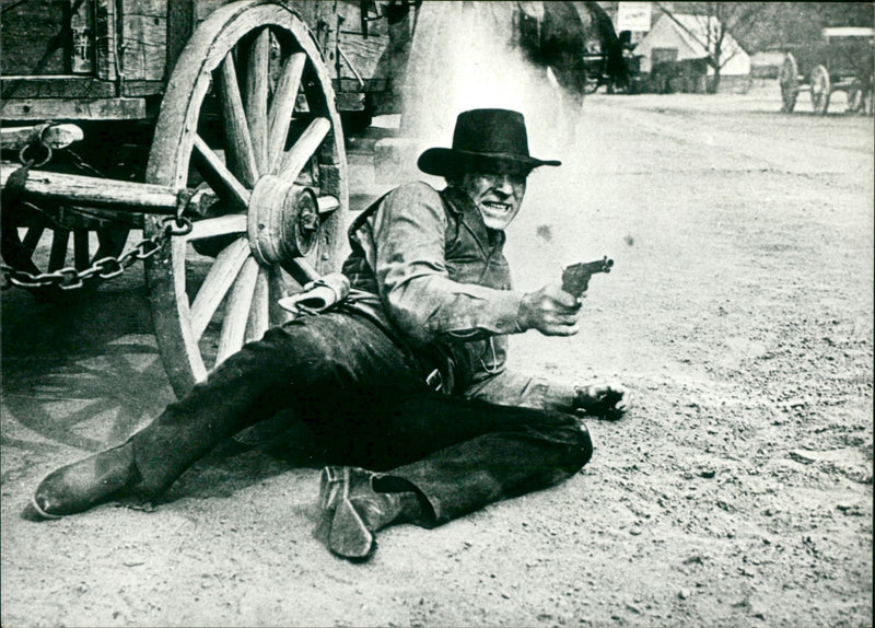 Burt Lancaster as Jered Maddox - Vintage Photograph