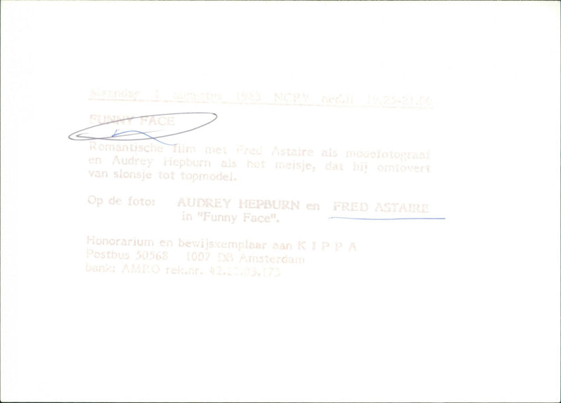 Funny Face - Vintage Photograph