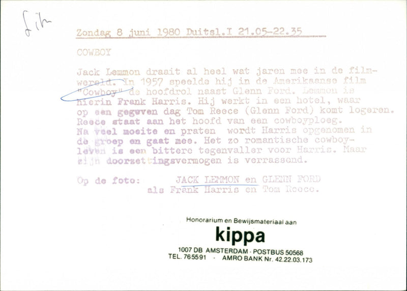 Cowboy - Vintage Photograph