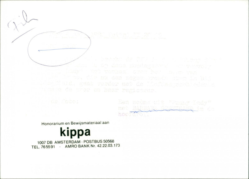 Funny Girl - Vintage Photograph