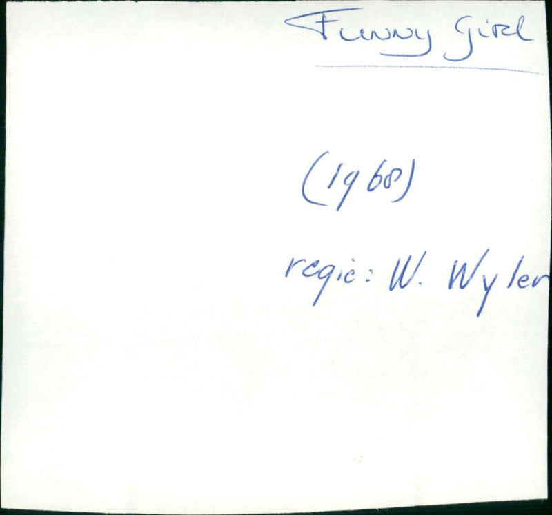 Funny Girl - Vintage Photograph