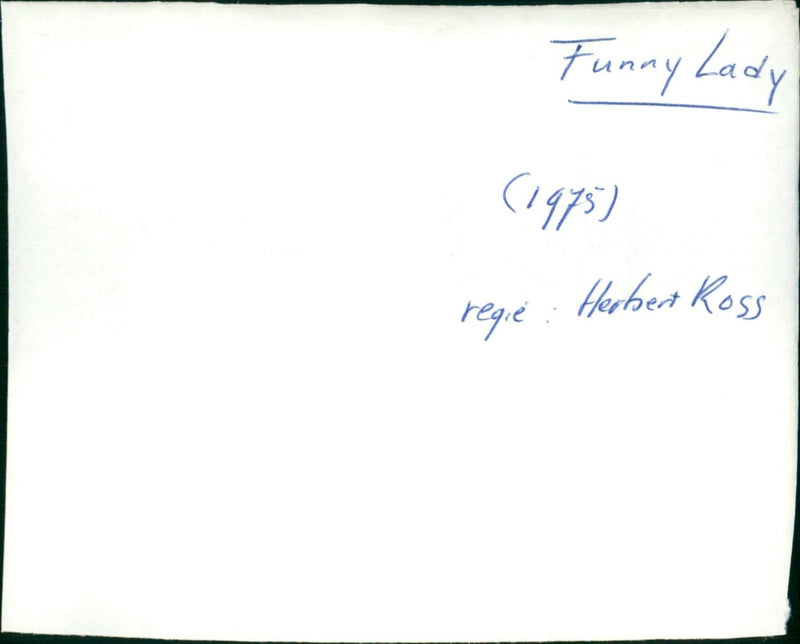 Funny Lady - Vintage Photograph