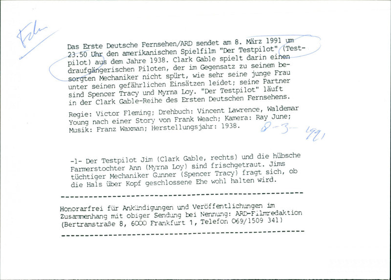 Test Pilot - Vintage Photograph