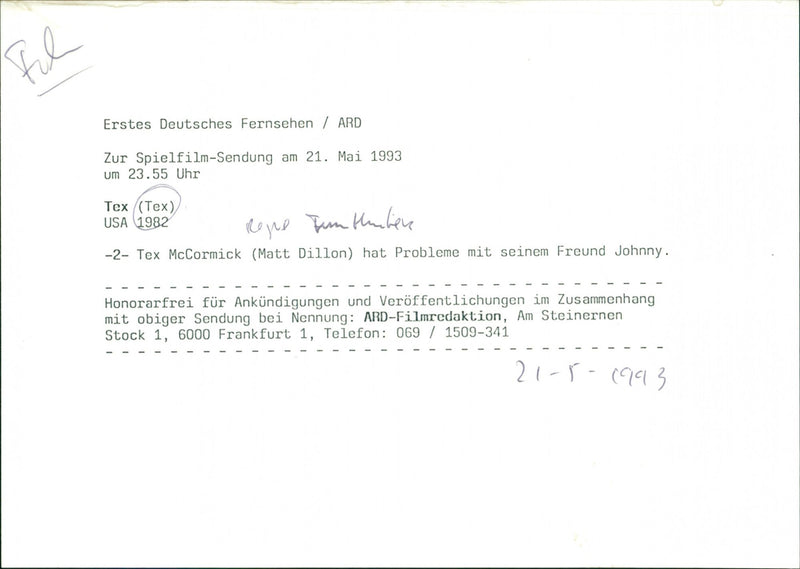 Tex - Vintage Photograph