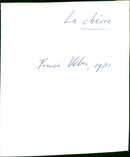 La Chèvre - Vintage Photograph