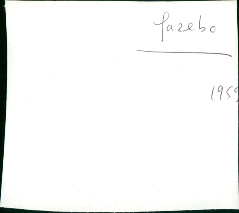 Gazebo - Vintage Photograph