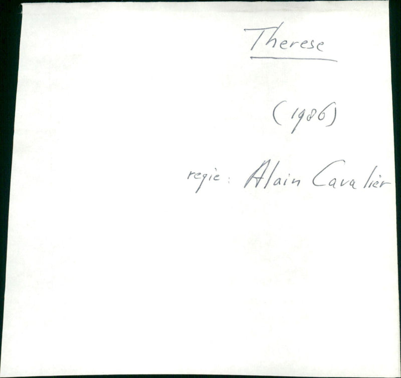 Thérèse - Vintage Photograph