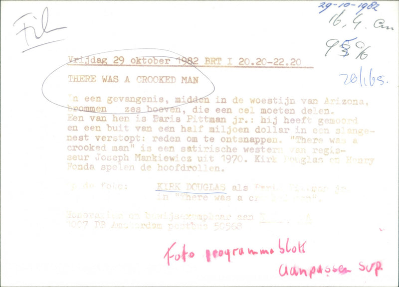 There Was a Crooked Man - Vintage Photograph