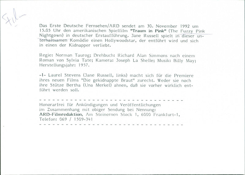 Traum in Pink - Vintage Photograph