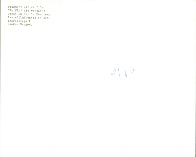 To fly - Vintage Photograph