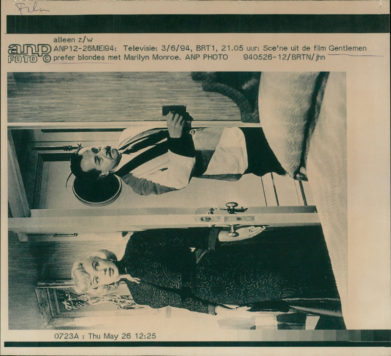 Gentlemen Marry Brunettes - Vintage Photograph