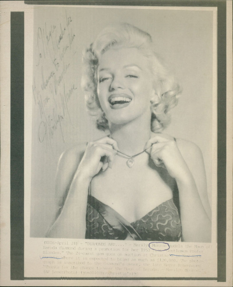 Gentlemen Prefer Blondes - Vintage Photograph