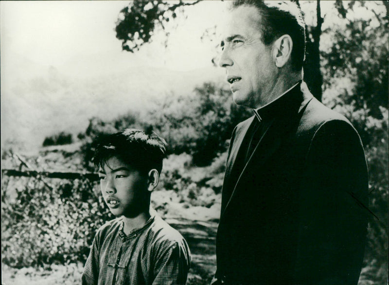 The Left Hand of God 1955 - Vintage Photograph