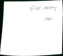 Girl Happy - Vintage Photograph