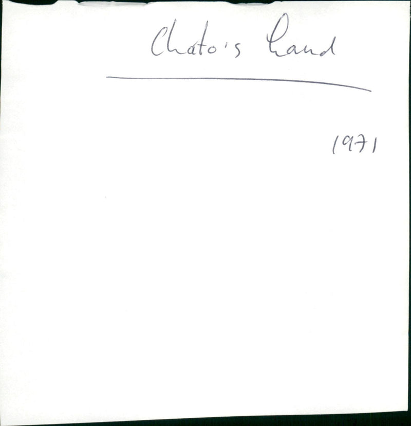 Chato's Land - Vintage Photograph