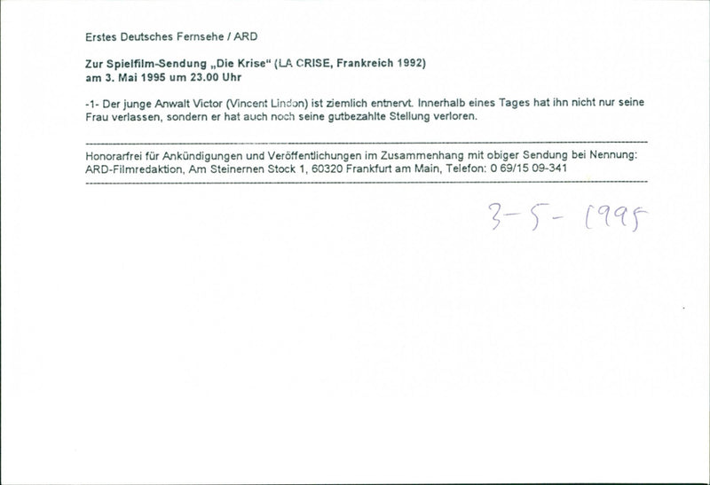 La crise - Vintage Photograph