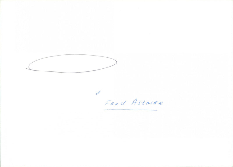 Fred Astaire - Vintage Photograph