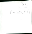 Tex - Vintage Photograph