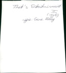 That's Entertainment - Vintage Photograph