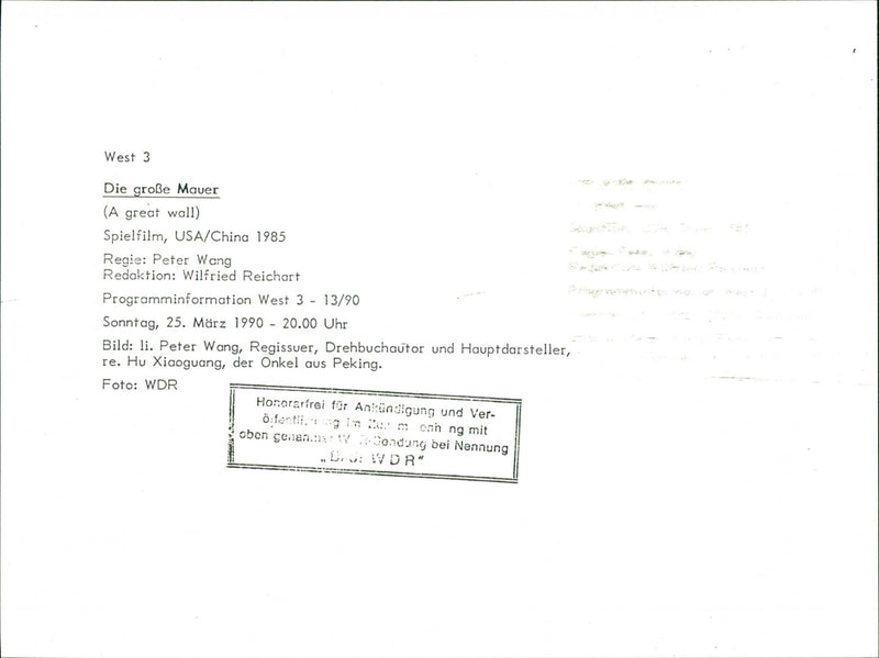 The Great Wall - Vintage Photograph