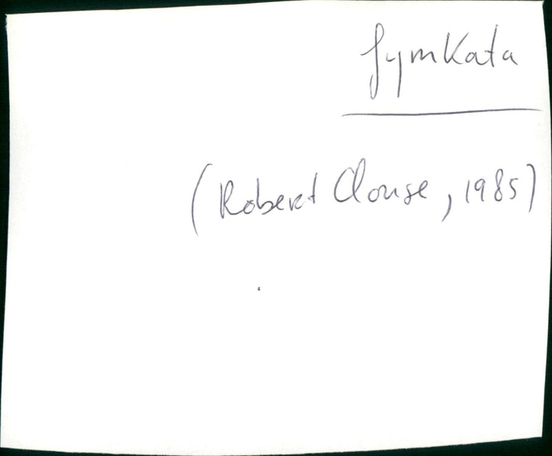 Gymkata - Vintage Photograph