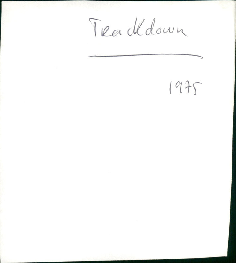 Trackdown - Vintage Photograph