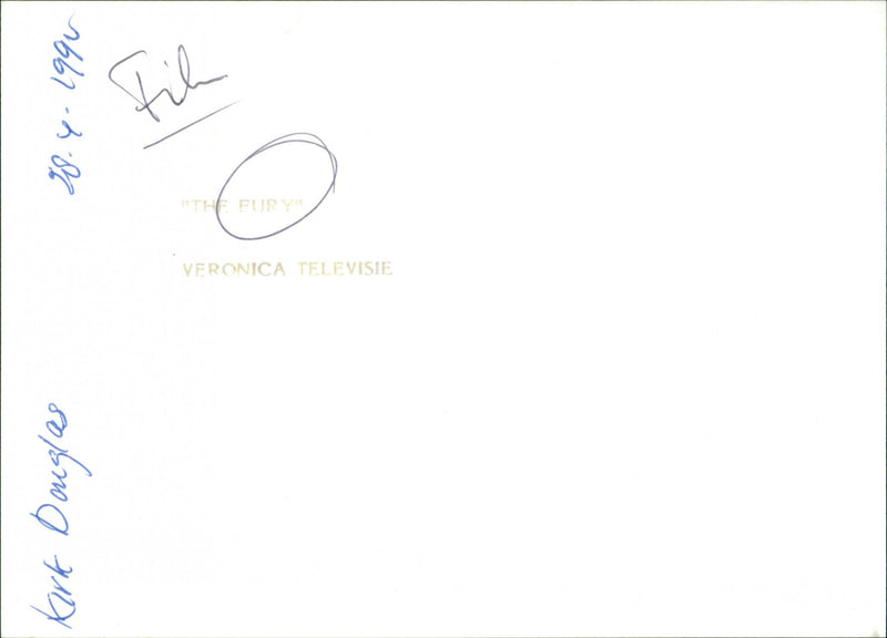 The Fury - Vintage Photograph