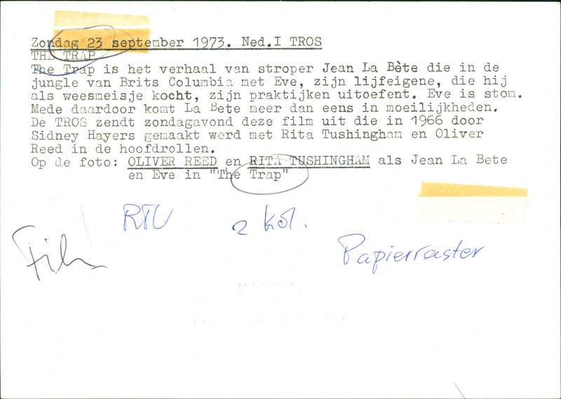 The Trap - Vintage Photograph