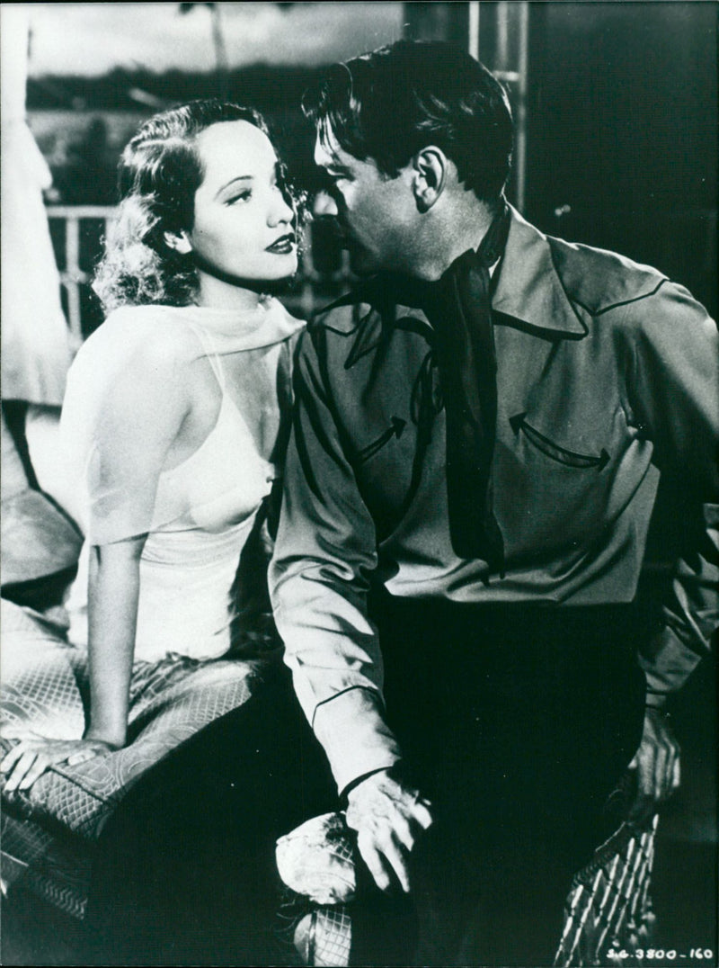 The Cowboy and the Lady - Vintage Photograph