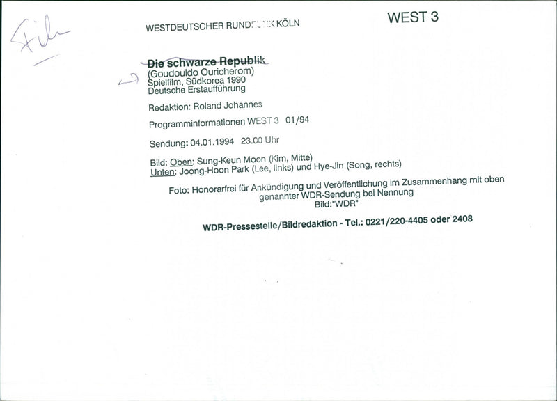 Die Schwarze Republik - Vintage Photograph