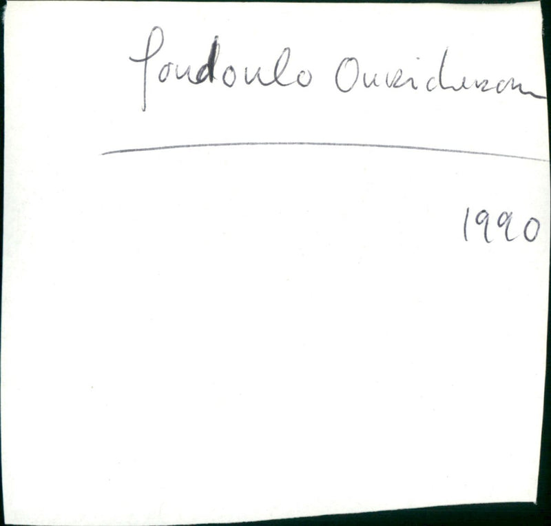 GOUDOULDO OURICHEROM - Vintage Photograph